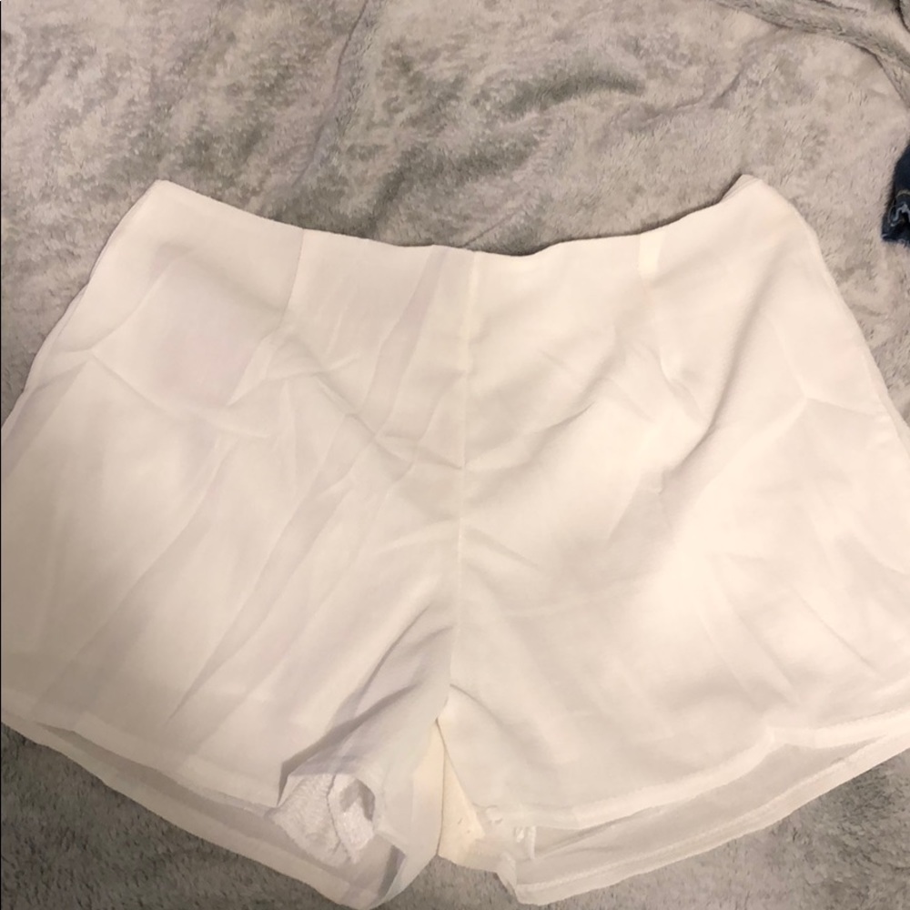 White shorts